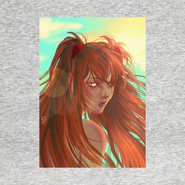 Asuka Langley by Saoghal